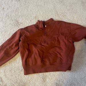 Quarter zip sweatshirt